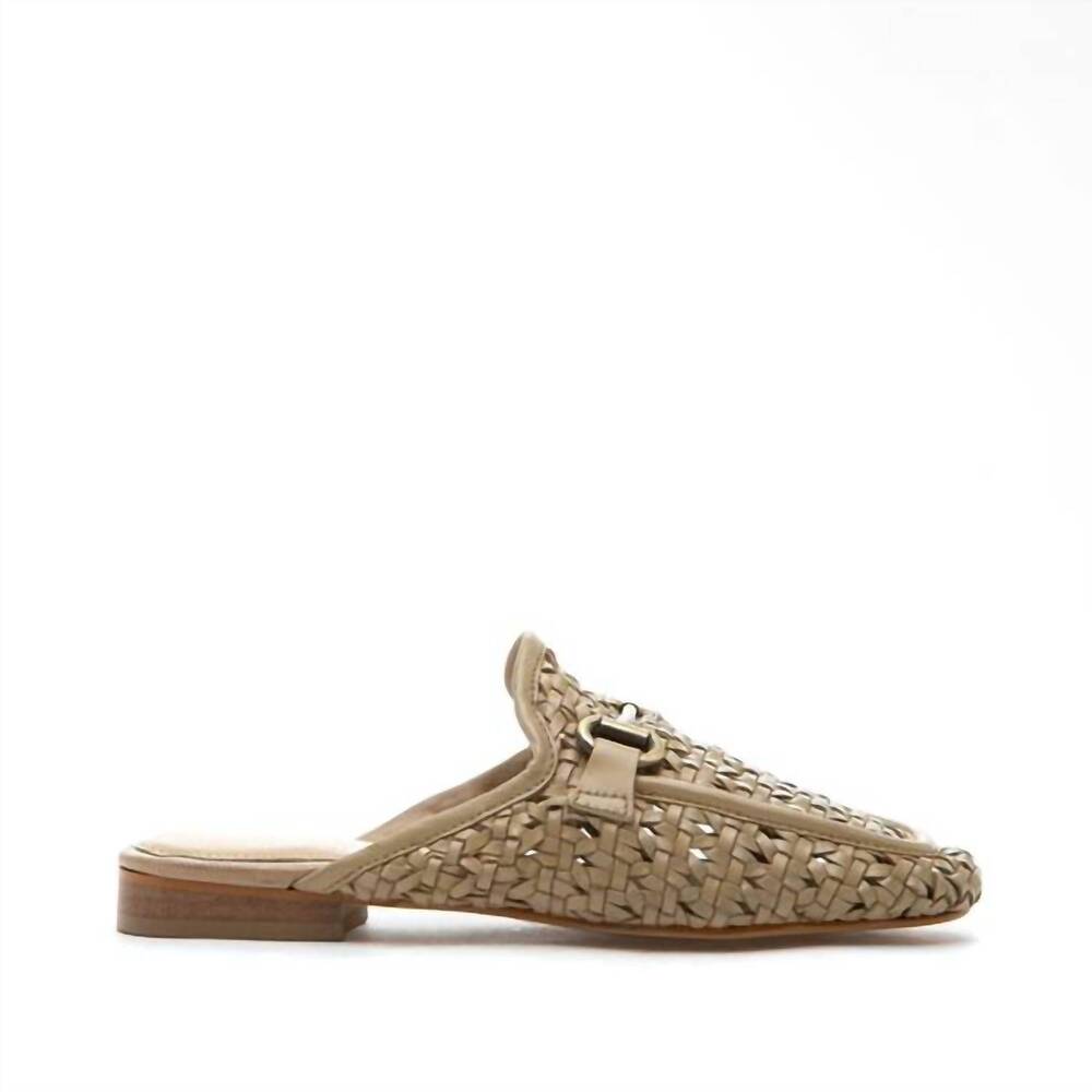 NEW SILENT D women's cora mule loafers in skin